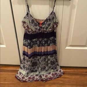 Multi color short dress